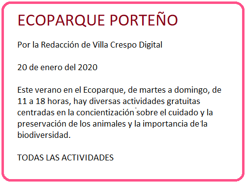 ACTIVIDADES